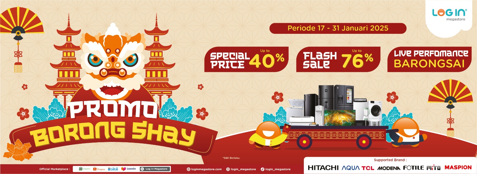 Promo PROMO BORONG SHAYY!!! - Login Megastore